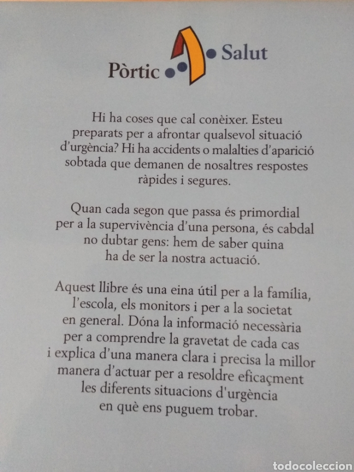 Libros de segunda mano: Socorrisme. En Catal&aacute;n - Foto 3