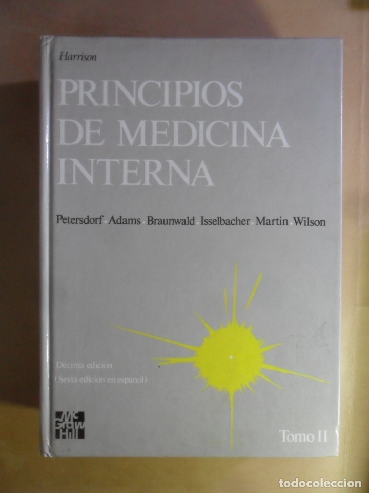 Second hand books: PRINCIPIOS DE MEDICINA INTERNA II - PETERSDORF, ADAMS&hellip; - HARRISON - McGRAW HILL - 1987