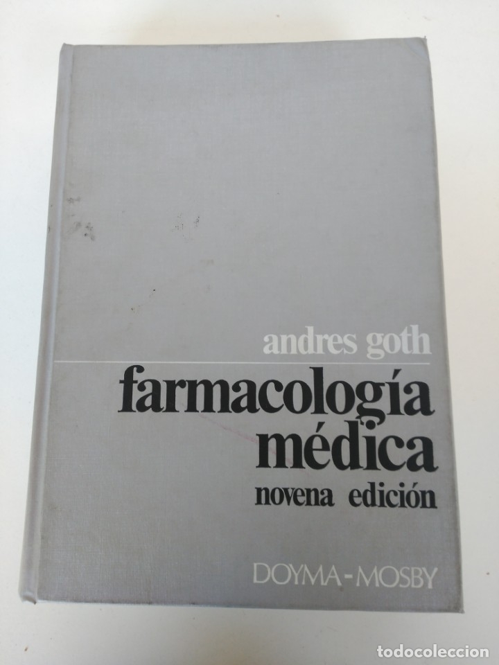 Libri di seconda mano: Libro Farmacolog&iacute;a m&eacute;dica, Andres Goth