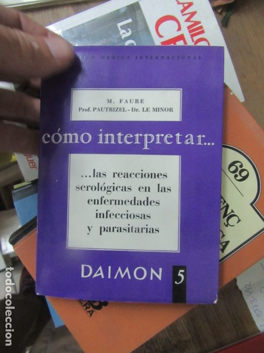 Gebrauchte B&uuml;cher: Las reacciones serologicas, Daimon. L.8760-667