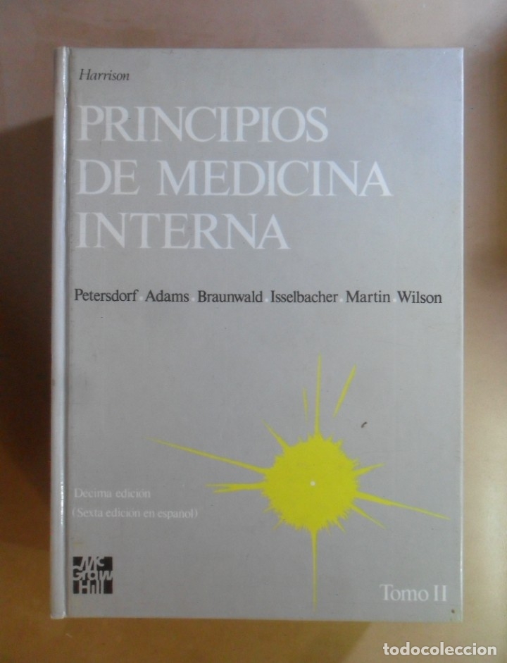 Second hand books: PRINCIPIOS DE MEDICINA INTERNA II - PETERSDORF, ADAMS&hellip; - HARRISON - McGRAW HILL - 1987
