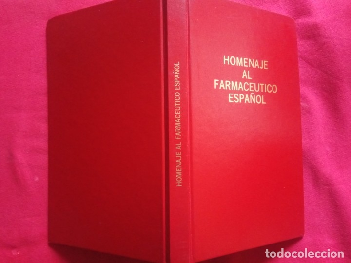 Libros de segunda mano: Homenaje al Farmac&eacute;utico Espa&ntilde;ol. - Foto 2