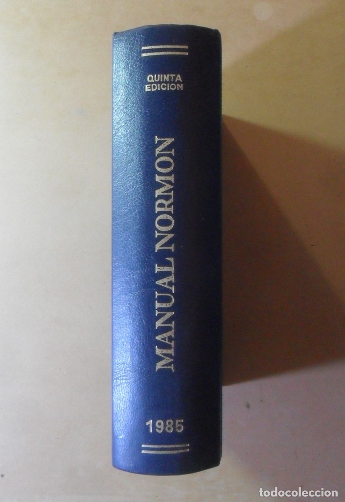 Libros de segunda mano: MANUAL NORMON 1985 - Foto 2