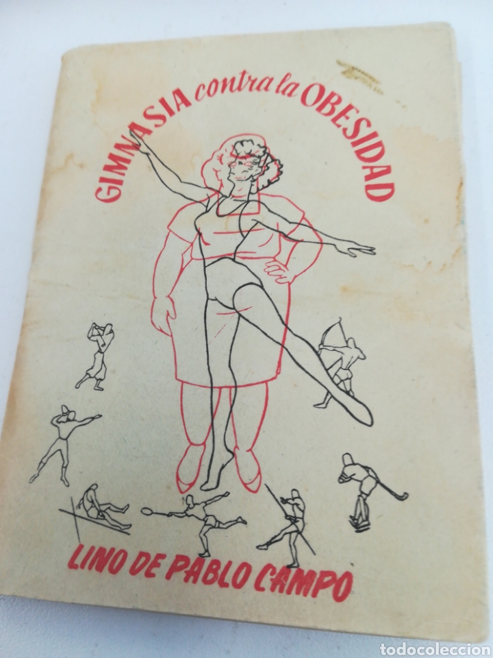 Libri di seconda mano: Gimnasia contra la Obesidad Lino de Pablo Campo, ilustraciones