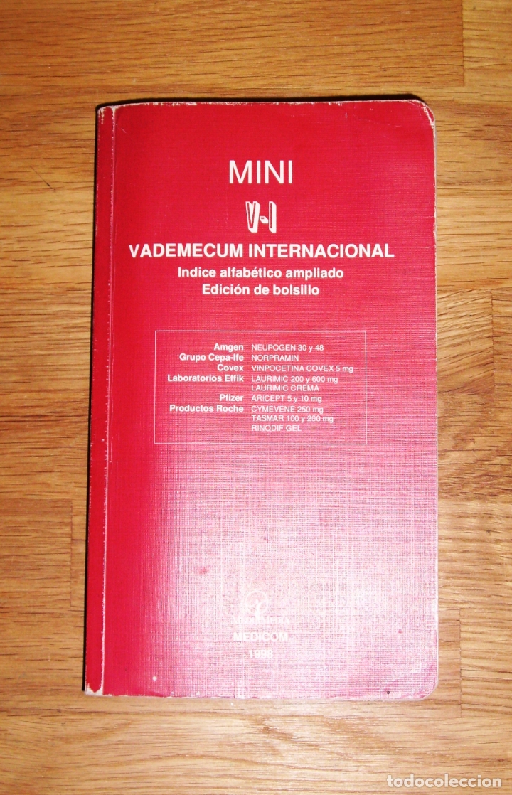Second hand books: Mini V-I : VADEMECUM INTERNACIONAL : &Iacute;ndice alfab&eacute;tico ampliado. - Edici&oacute;n de bolsillo
