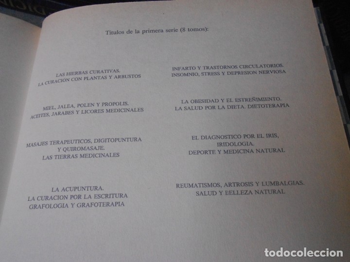 Libros de segunda mano: MEDICINA NATURAL. 8 TOMOS - Foto 20