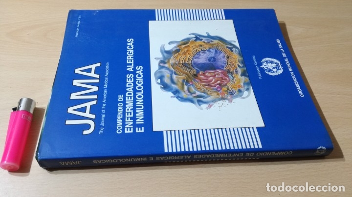 Libros de segunda mano: COMPENDIO DE ENFERMEDADES ALERGICAS E INMUNOLOGICAS - JAMA	 / 	E602 - Foto 1