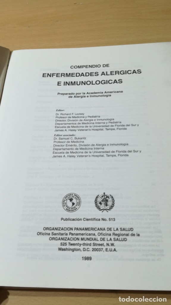 Libros de segunda mano: COMPENDIO DE ENFERMEDADES ALERGICAS E INMUNOLOGICAS - JAMA	 / 	E602 - Foto 3