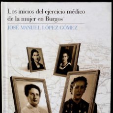 Libros de segunda mano: BURGOS. LOS INICIOS DEL EJERCICIO MÉDICO DE LA MUJER EN BURGOS. BUEN ESTADO.. Lote 183332001