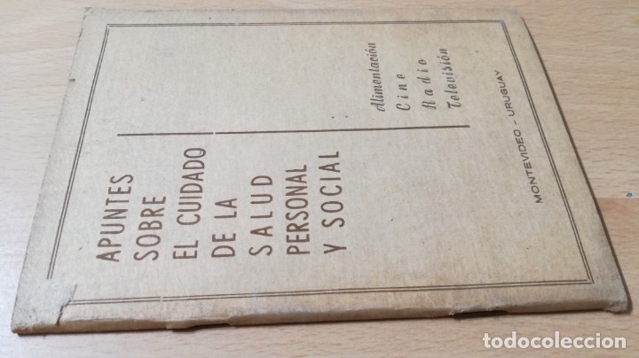Gebrauchte B&uuml;cher: APUNTES CUIDADO SALUD PERSONAL Y SOCIAL - MONTEVIDEO URUGUAY	IMP CENTRAL	G402