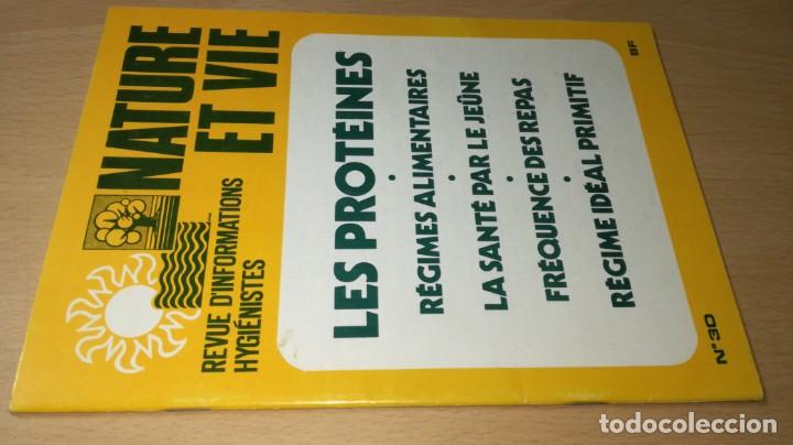 Second hand books: NATURE ET VIE 30	  -EN FRANCES - HOMEOPATICA NATURAL ALTERNATIVA/ 	J402