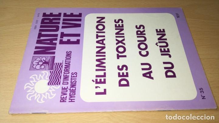Second hand books: NATURE ET VIE 35	  -EN FRANCES - HOMEOPATICA NATURAL ALTERNATIVA/ 	J402