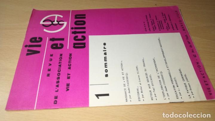 Second hand books: VIE ET ACTION - EN FRANCES - 1 -	HOMEOPATICA NATURAL ALTERNATIVA/ J402