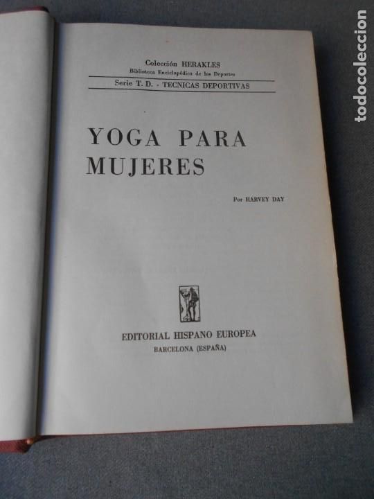 Libros de segunda mano: YOGA PARA MUJERES - Foto 2