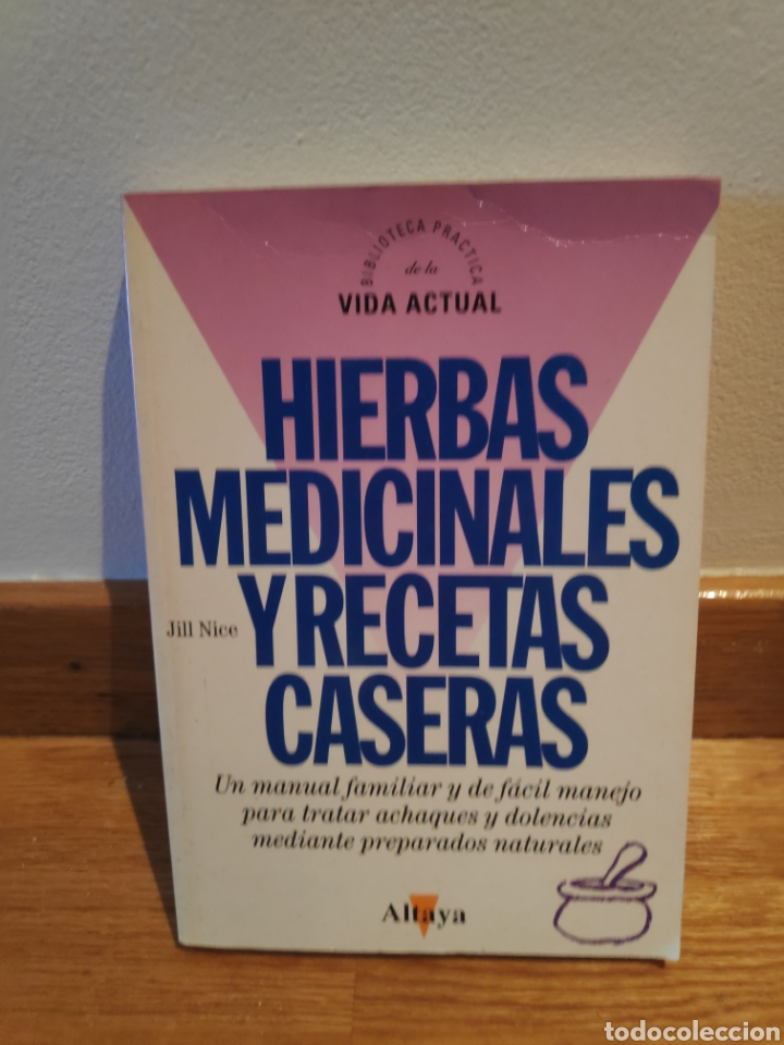 Libros de segunda mano: Hierbas medicinales y recetas caseras jill nice - Foto 1