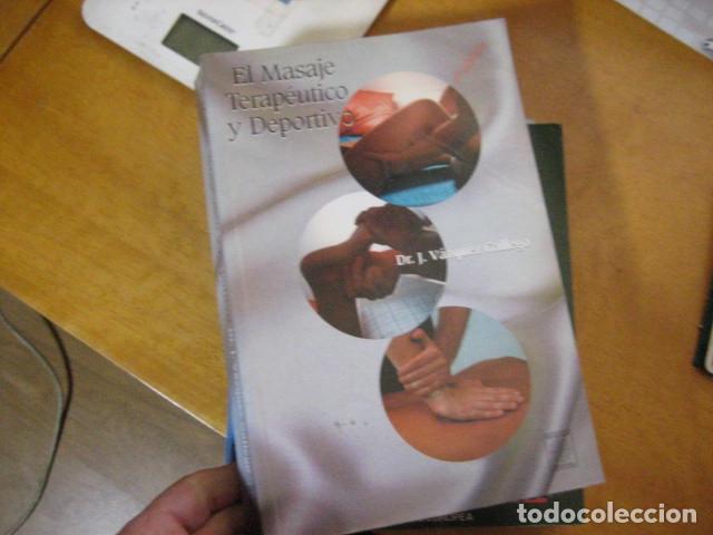 Livros em segunda m&atilde;o: laEL MASAJE TERAPEUTICO Y DEPORTIVO. JESUS VAZQUEZ GALLEGO. EDICIONES MANDALA 1996
