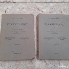 Libros de segunda mano: LECCIONES DE PARASITOLOGÍA TOMO I-II FELIPE GARCÍA DORADO 1957. Lote 192756436