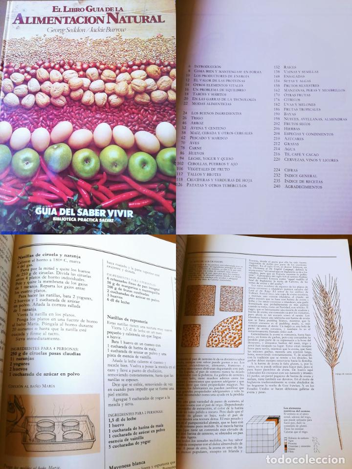 Libros de segunda mano: EL LIBRO GU&Iacute;A DE LA ALIMENTACI&Oacute;N NATURAL. Seddon George / Burrow Jackie. 1980