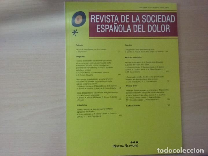 Revista De La Sociedad Española Del Dolor (volu - Comprar Libros De ...