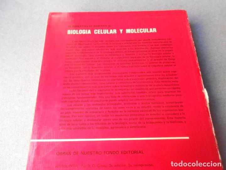 Libros de segunda mano: BIOLOGIA CELULAR Y MOLECULAR - Foto 13