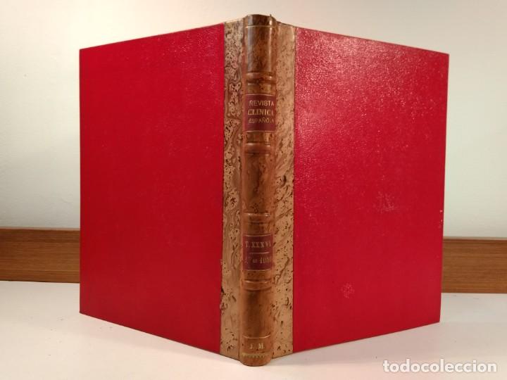 Gebrauchte B&uuml;cher: REVISTA CL&Iacute;NICA ESPA&Ntilde;OLA. Comprende el TOMO XXXVI del 15 de enero al 31 de marzo de 1950