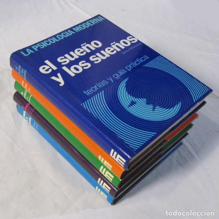 Second hand books: 5 vol&uacute;menes de La Psicolog&iacute;a moderna (ver t&iacute;tulos e &iacute;ndices en fotos adicionales)