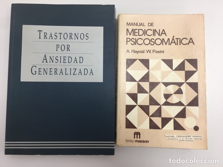 Livres d'occasion: Medicina psicosom&aacute;tica. Transtornos por ansiedad generalizada