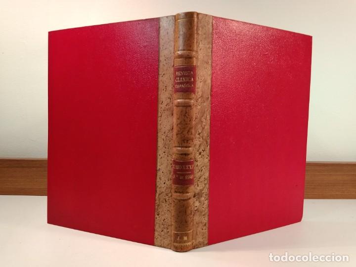 Gebrauchte B&uuml;cher: REVISTA CL&Iacute;NICA ESPA&Ntilde;OLA. Comienza con el TOMO XXXIV del 15 de julio a 30 de septiembre de 1949