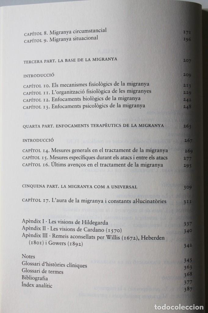 Libros de segunda mano: Oliver Sacks - Migranya - La Magrana - Foto 4