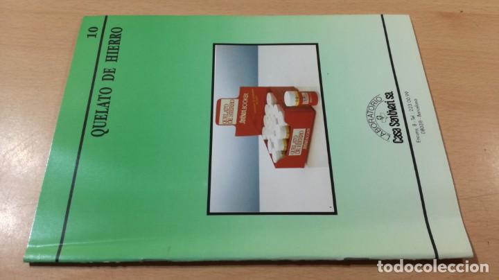 Libri di seconda mano: QUELATO DE HIERRO 10 LABORATORIO CASA SANTIVIERI	HOMEOPATIA NATURISMO	&Oacute;-203