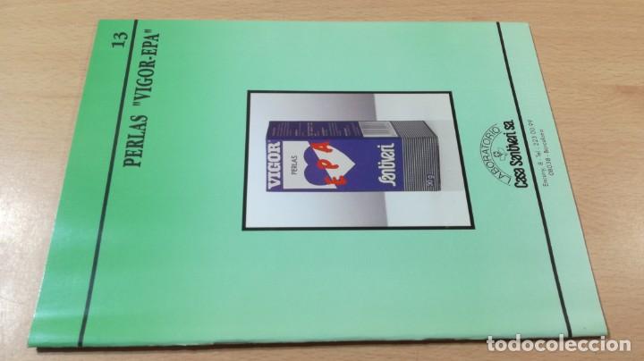 Libri di seconda mano: PERLAS VIGOR EPA 13 LABORATORIO CASA SANTIVIERI	HOMEOPATIA NATURISMO	&Oacute;-203