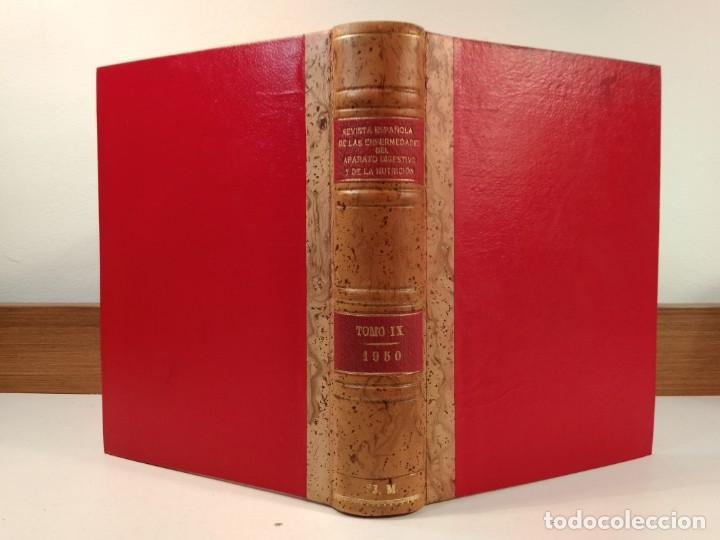 Libri di seconda mano: REVISTA ESPA&Ntilde;OLA DE LAS ENFERMEDADES DEL APARATO DIGESTIVO Y DE LA NUTRICI&Oacute;N. TOMO IX 1950.