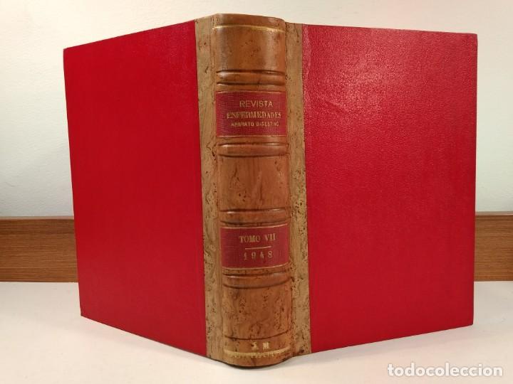 Libri di seconda mano: REVISTA ESPA&Ntilde;OLA DE LAS ENFERMEDADES DEL APARATO DIGESTIVO Y DE LA NUTRICI&Oacute;N. 1948.