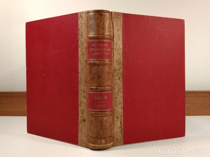 Gebrauchte B&uuml;cher: REVISTA ESPA&Ntilde;OLA DE TUBERCULOSIS. Director Dr. D. B. BEN&Iacute;TEZ FRANCO. TOMO IX A&ntilde;o 1941.