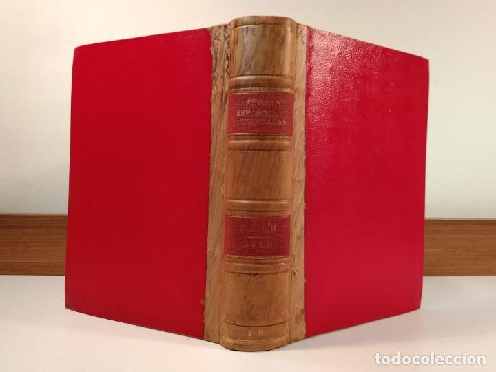 Gebrauchte B&uuml;cher: REVISTA ESPA&Ntilde;OLA DE TUBERCULOSIS. Director Dr. D. B. BEN&Iacute;TEZ FRANCO. A&ntilde;o 1945.