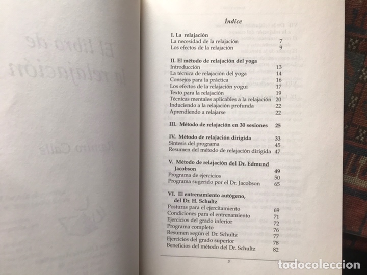 Libros de segunda mano: El libro de la relajaci&oacute;n.Ramiro Calle - Foto 4