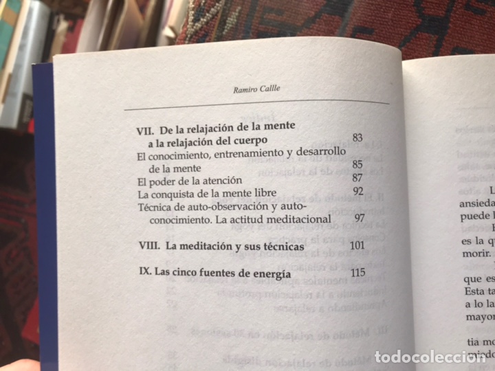 Libros de segunda mano: El libro de la relajaci&oacute;n.Ramiro Calle - Foto 5
