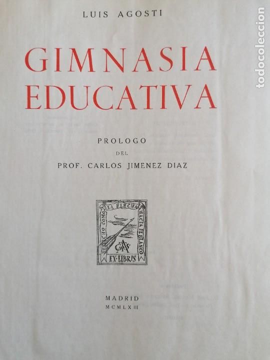 Libros de segunda mano: GIMNASIA EDUCATIVA - Foto 1