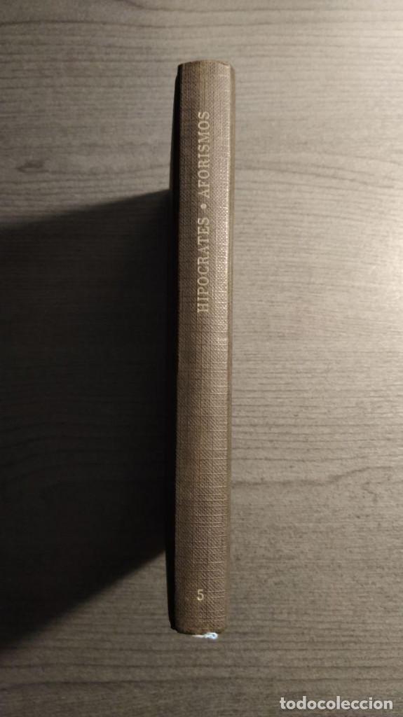Libros de segunda mano: AFORISMOS. HIP&Oacute;CRATES. EDITORIAL ALTA FULLA, - Foto 2