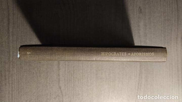 Libros de segunda mano: AFORISMOS. HIP&Oacute;CRATES. EDITORIAL ALTA FULLA, - Foto 3