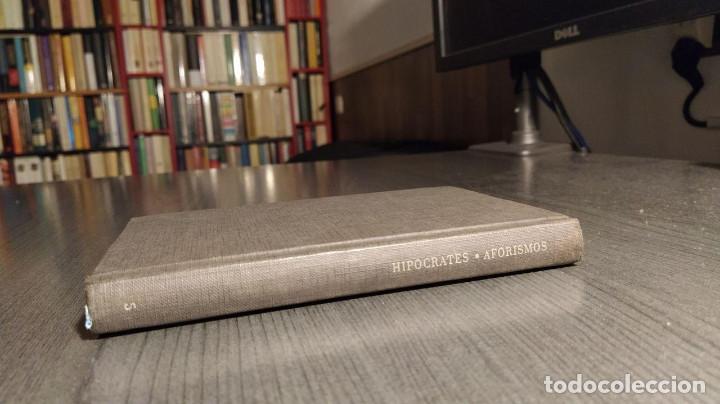 Libros de segunda mano: AFORISMOS. HIP&Oacute;CRATES. EDITORIAL ALTA FULLA, - Foto 4