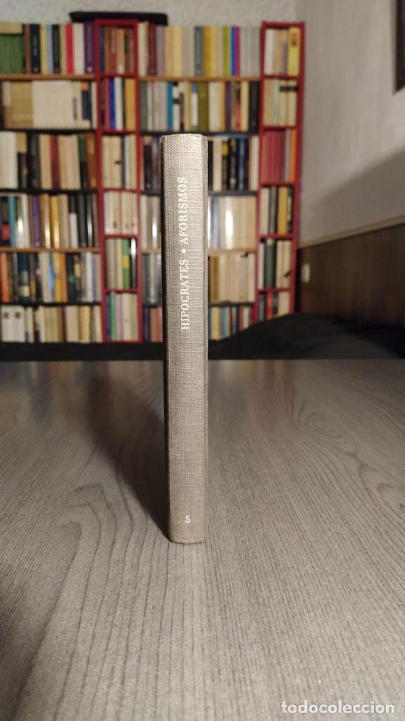 Libros de segunda mano: AFORISMOS. HIP&Oacute;CRATES. EDITORIAL ALTA FULLA, - Foto 6