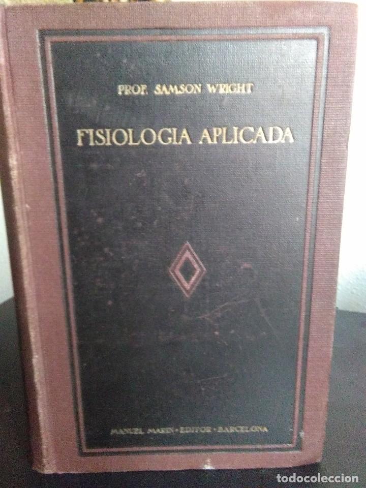 Libros de segunda mano: Samson Wright, Fisiolog&iacute;a aplicada - Foto 1