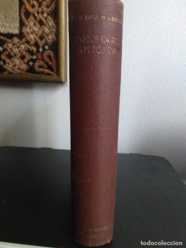 Libros de segunda mano: Samson Wright, Fisiolog&iacute;a aplicada - Foto 3
