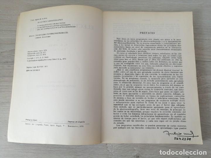 Libros de segunda mano: Electrocardiograf&iacute;a - Foto 5