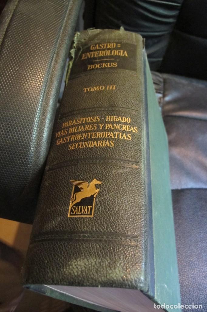 Libros de segunda mano: GASTRO = ENTEROLOGIA BOCKUS TOMO III PARASITOSIS-HIGADO VIAS BILIARES Y PANCREAS GASTROENTEROPAT
