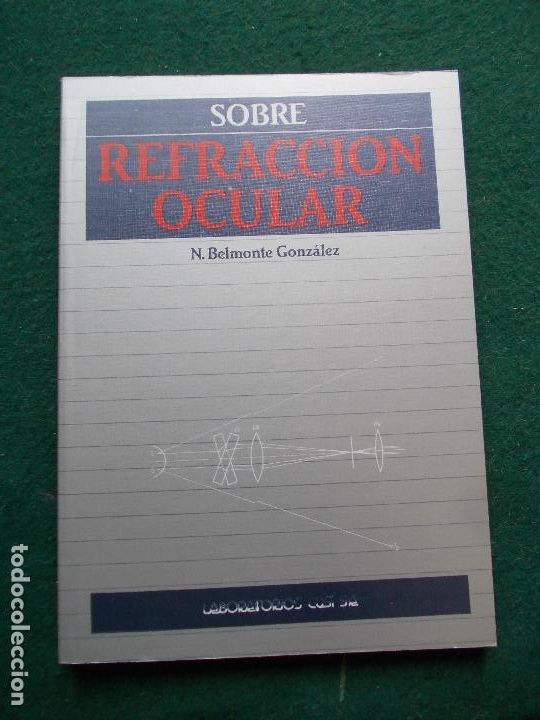 Libros de segunda mano: LIBRO OFTALMOLOG&Iacute;A REFRACCI&Oacute;N OCULAR N.BELMONTE GONZALEZ - Foto 1