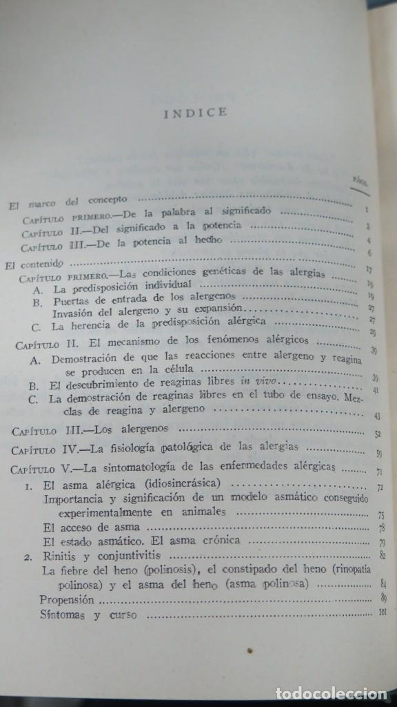 Libros de segunda mano: LA ALERGIA. DOERR - Foto 3