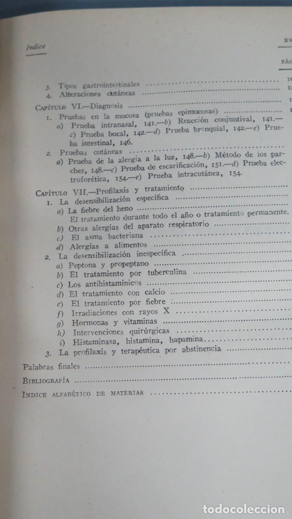 Libros de segunda mano: LA ALERGIA. DOERR - Foto 4