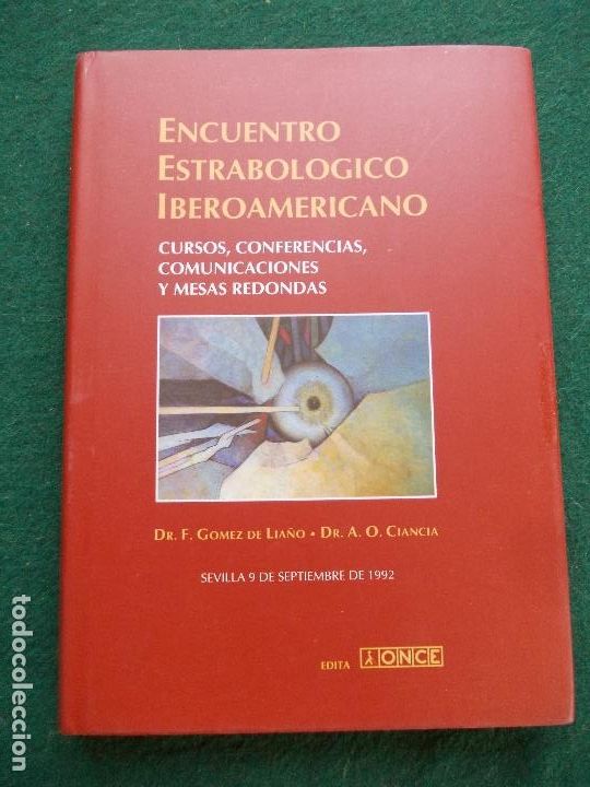 Libros de segunda mano: ENCUENTRO ESTRABOLOGICO IBEROAMERICANO